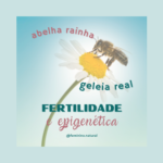 Geleia real e abelha rainha: Fertilidade e Epigenética